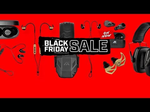 Axil Black Friday Sale 2025 – The Best Time to Buy Hearing Protection!