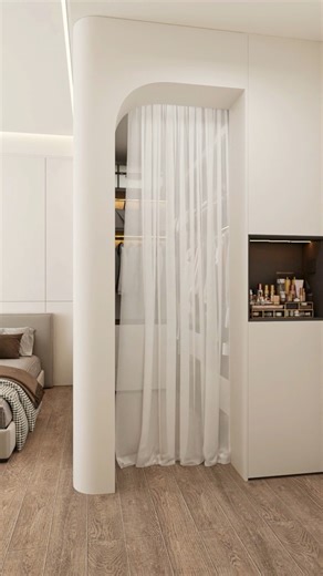 1.8M views · 12K reactions | How to fit a Walk-in closet in a Small Bedroom? Check this out ✨ • • #walkincloset #smallbedroom #homeimprovementprojects | Tiffany Design Studio | Facebook