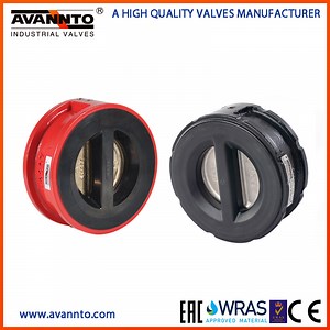 [Hot Item] High Quality Product Full Rubber Lined Dual Plate Check Valve