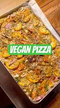 Crispy Vegan Pizza | Veg Comfort #vegcomfort #homemadefood #recipe