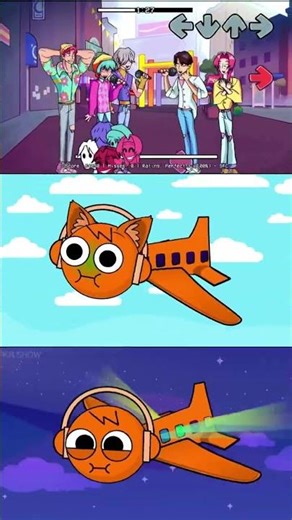 K-Pop Demon Slayer's Epic Airplane Challenge in FNF Soda Pop Sprunki! #fnf #sodapop #sprunki