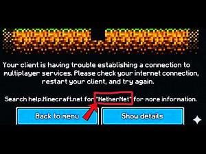 Fix Minecraft Error Code NetherNet Multiplayer Connection Failed On PC