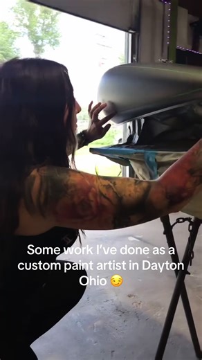 Custom Motorcycle Painting Services in Dayton, Ohio