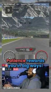 This Is Why Being Patient Matters In Racing! #granturismo7 #granturismo #gt7