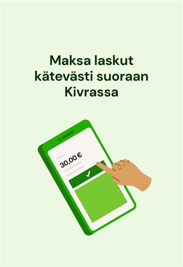 Niin helppoo ja kivaa ✨😍👍🏼 #digiposti #digipostipalvelu #kivra #maksaminen