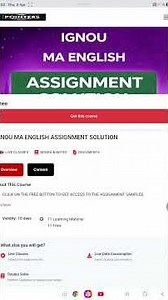 IGNOU FREE ASSIGNMENT SOLUTION .#ignou#assignment#bcom#meg#mps