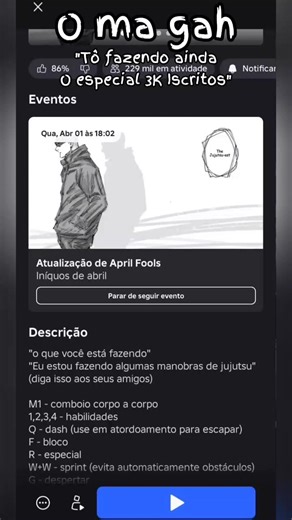 JJS Irá atualizar:° #roblox #jujutsushenanigans