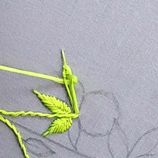 A Gorgeous 3D Handmade Embroidery Video #love #handmade #embroidery #3d | Hand Embroidery Teaching