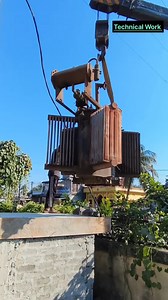 Electrical 500 kva transformer installation and hydra And Lineman #Lineman #electrician #linemanlife #electricalwork #electrical #electricalworkers #foryouシ #reelstrending #foryouシviral #electricity #fbyシvideo | Technical Work