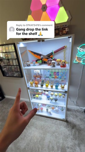 Ultimate Glass Display Case for Gaming Collectibles