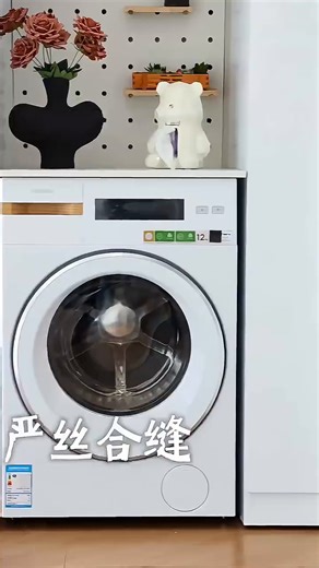 东芝（TOSHIBA）X17热泵洗烘一体滚筒洗衣机全自动 纯平全嵌 12公斤大容量三变频 省电高洗净比 DGH-127X17BW