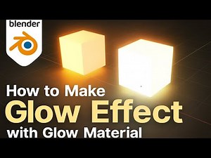 How to Make Glow Effect in Blender