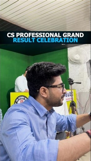 Celebration of CS Professional Bumper Result ❤️💖 #vgstudyhub #csprofessional