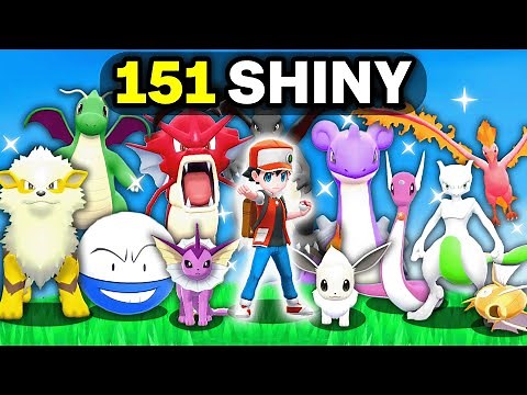 Capturer TOUS les SHINY du Pokédex en 24H