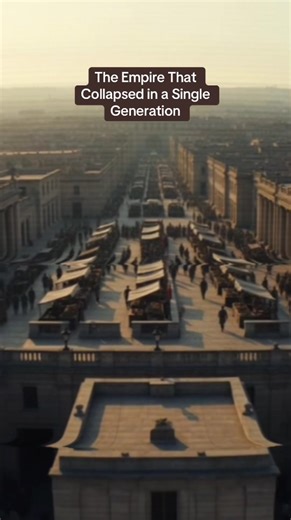 The Empire That Collapsed in a Single Generation #historytok #ancienthistory #empire #fallofempires #storytime