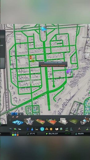 Tips & Tricks for Service Budgets in Cities: Skylines! #shorts