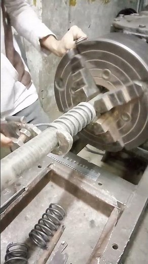 Spring making on machine#diy#Short