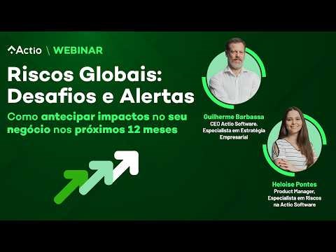 Webinar Riscos Globais Desafios e Alertas