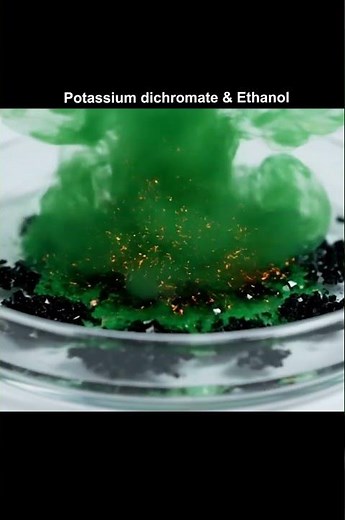 Metal Proliferation, Chemical Reaction of Potassium dichromate & Ethanol