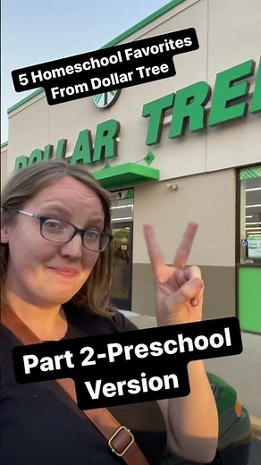 Homeschool Favorites From Dollar Tree Part 2- Preschool Edition