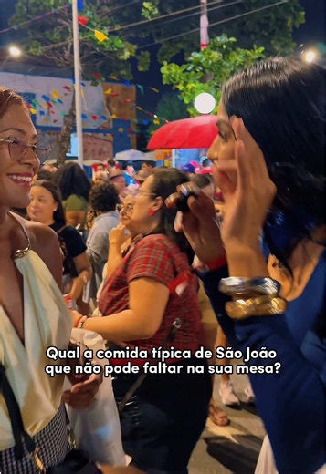 Será que a galera do Vila São João Gomes entregou nas respostas? 👀 Dá o play e conta pra gente, qual comida típica de São João não pode faltar na sua casa?👇 #SãoJoãoCasasBahia #CasasBahia #SãoJoão #ComidaTipica