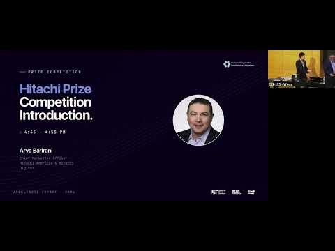 Arya Barirani - Hitachi Prize Competition Introduction