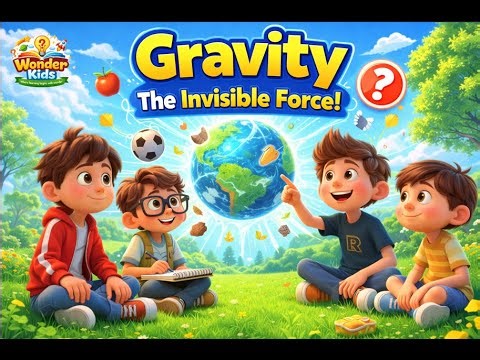 Gravity Explained for Kids | #Gravity #ScienceForKids #foryou #fypシ゚viral #kids #learning