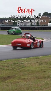 #ICYMI take a look back at the SCCA U.S. Majors event this past weekend July 12-14, 2024! The SCCA US Majors Tour is the pinnacle of amateur championship racing in the United States. The rain cleared out just in time for the races to begin and the semi-wet track challenged the drivers' skills! Huge shout out to everyone who came out this weekend for an awesome event! View the FULL recap on YouTube and purchase your track day photos at njmp/smugmug.com/2024! | New Jersey Motorsports Park - NJMP