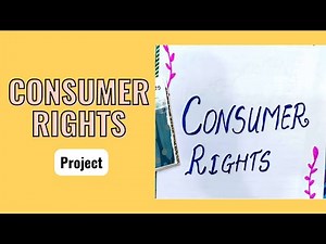 *BEST Project* on Consumer Rights | ‪@CreativeIdeasbyPrachi‬ #schoolproject