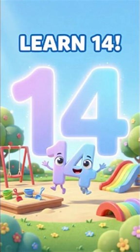 Learn Number 14 | Counting for Toddlers | Fun Kids Cartoon | Learn to Count | Educational Cartoon