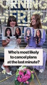 "Giggly Squad" hosts Paige DeSorbo and Hannah Berner play Who's Most Likely to backstage at GMA