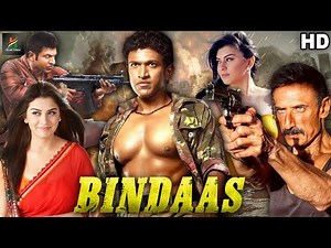 पुनीत राजकुमार की जबरदस्त एक्शन फिल्म || Be Happy Bindaas || South Action Movie || Puneet,Hansika