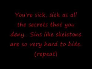 Anberlin-Reclusion w/ lyrics
