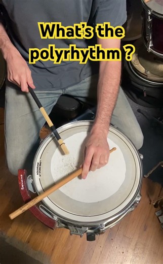 Drum lesson polyrhythm #drums #drumlessons