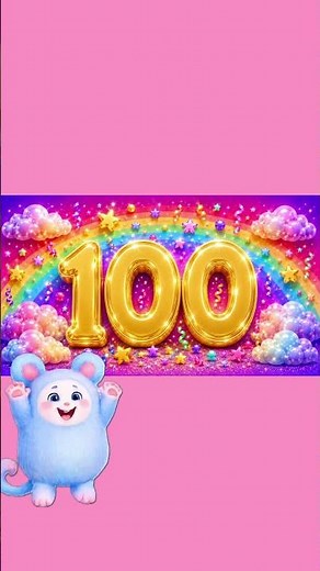 Can You Count from 90 to 100? 🔢🌈 | Count by Tens with Mumble! #toddlersongs