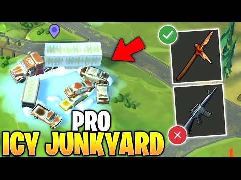 CHEAPEST WAY TO CLEAR ICY JUNKYARD LOCATION! (PRO STRATEGY) | LDOE | Last Day on Earth: Survival