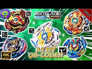 All My Beyblades QR-CODES - Beyblade Burst Rise