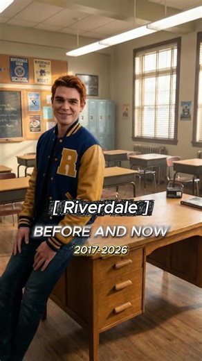 Riverdale (2017) Before and Now #TV #Riverdale #TeenDrama #MysterySeries #CWSeries