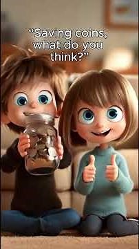 Song for Kids / Save It in My Piggy Bank! #songsforkids #cartoon #3to5years