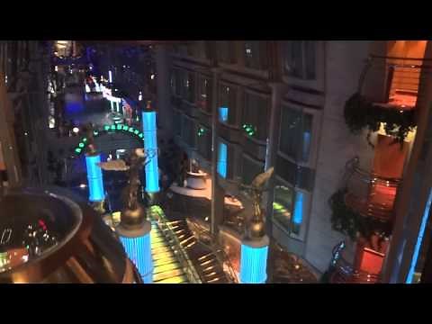 Elevators on the Freedom of the Seas Cruise Ship