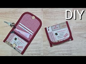 EP287 : DIY Mini Mini Wallet | Bag Sewing Tutorial