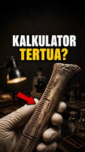 KALKULATOR TERTUA DI DUNIA? Berusia 20.000 Tahun! #misteri #sejarah #arkeologi