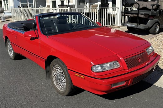 No Reserve: 40k-Kilometer 1994 Chrysler LeBaron GTC Convertible