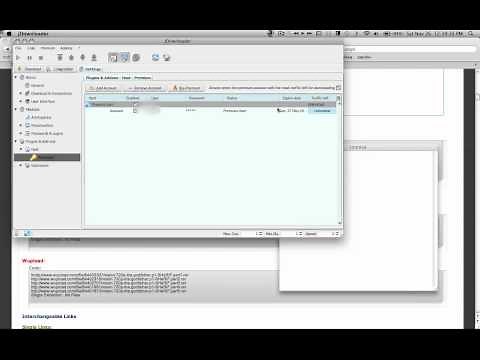 how to add a premium account in jdownloader