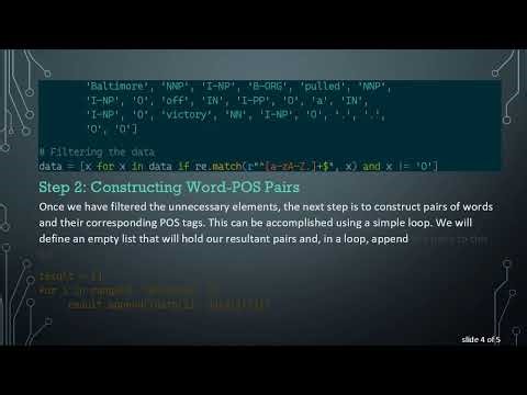 How to Remove Unwanted Characters and Retain Actual Words with POS Tags in Python