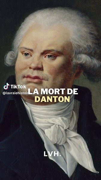 La mort de Georges Danton pendant la Révolution française