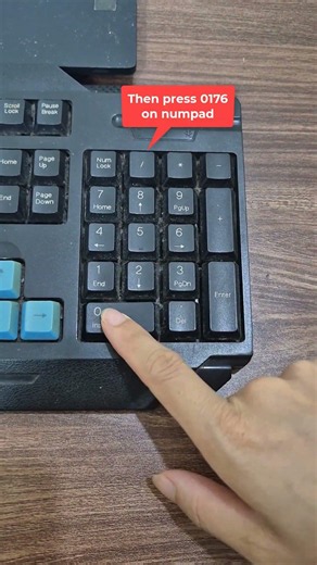How to type degree symbol on laptop #viral #shorts #howto