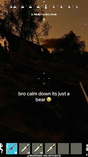 the screaming made me fkn scared 😭 #fyp #funny #rust #rustconsole #rustgame @Sonny dawg