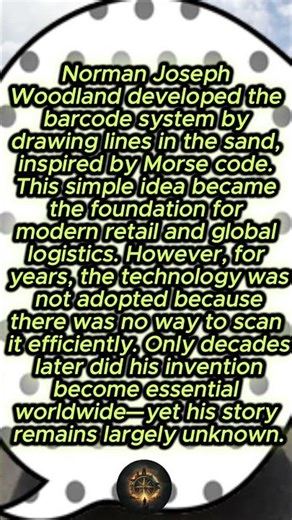 The Man Who Invented the Barcode but Was Ignored for Years