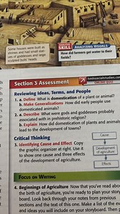 a. Define: What is domestication of a plant or animal?b. Make... | Filo